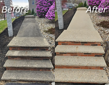 Concrete Cleaning & Sealing